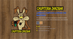 Desktop Screenshot of chupiteriazanzibar.com